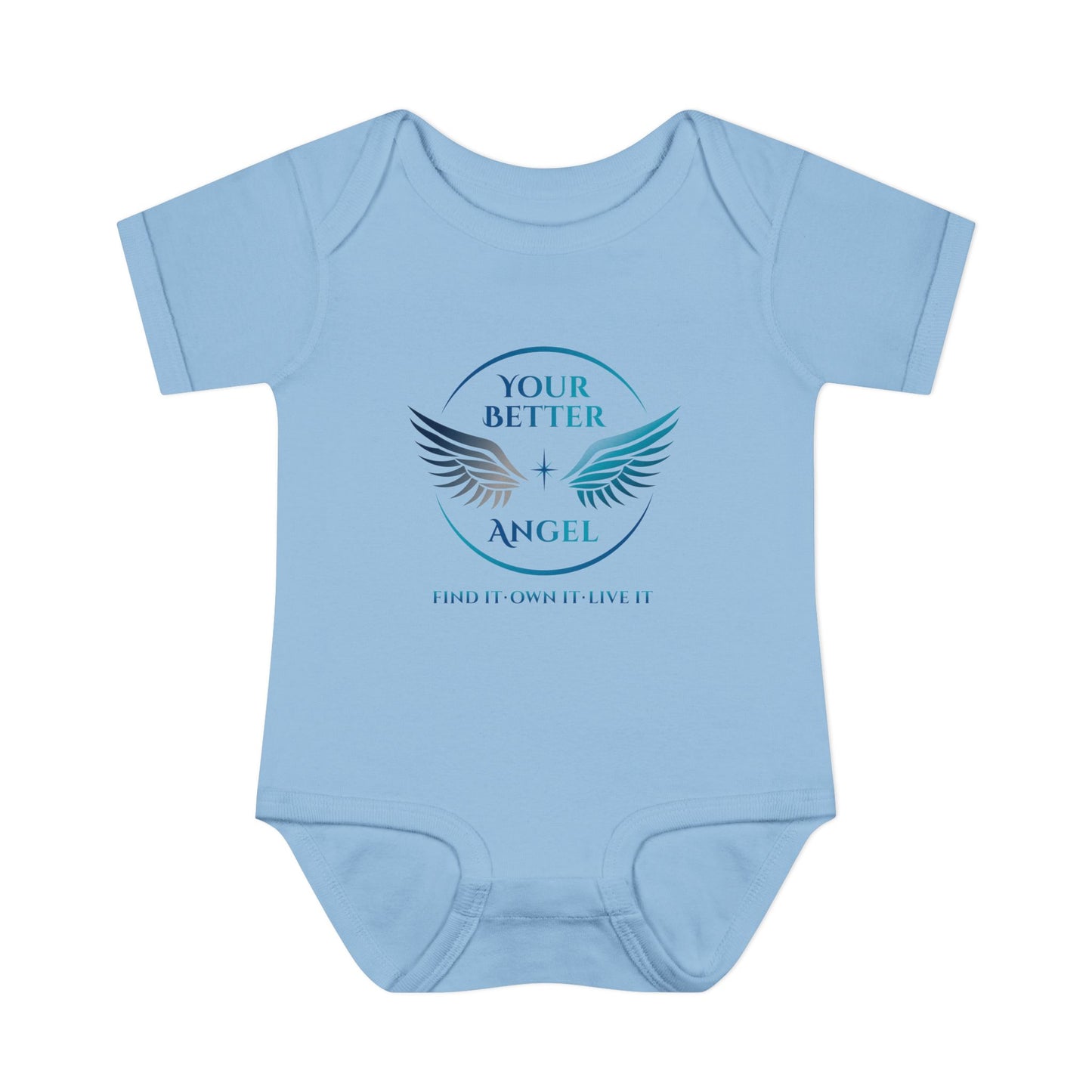Infant Short Sleeve Bodysuit | Circle Logo on Front | Your Better Angel