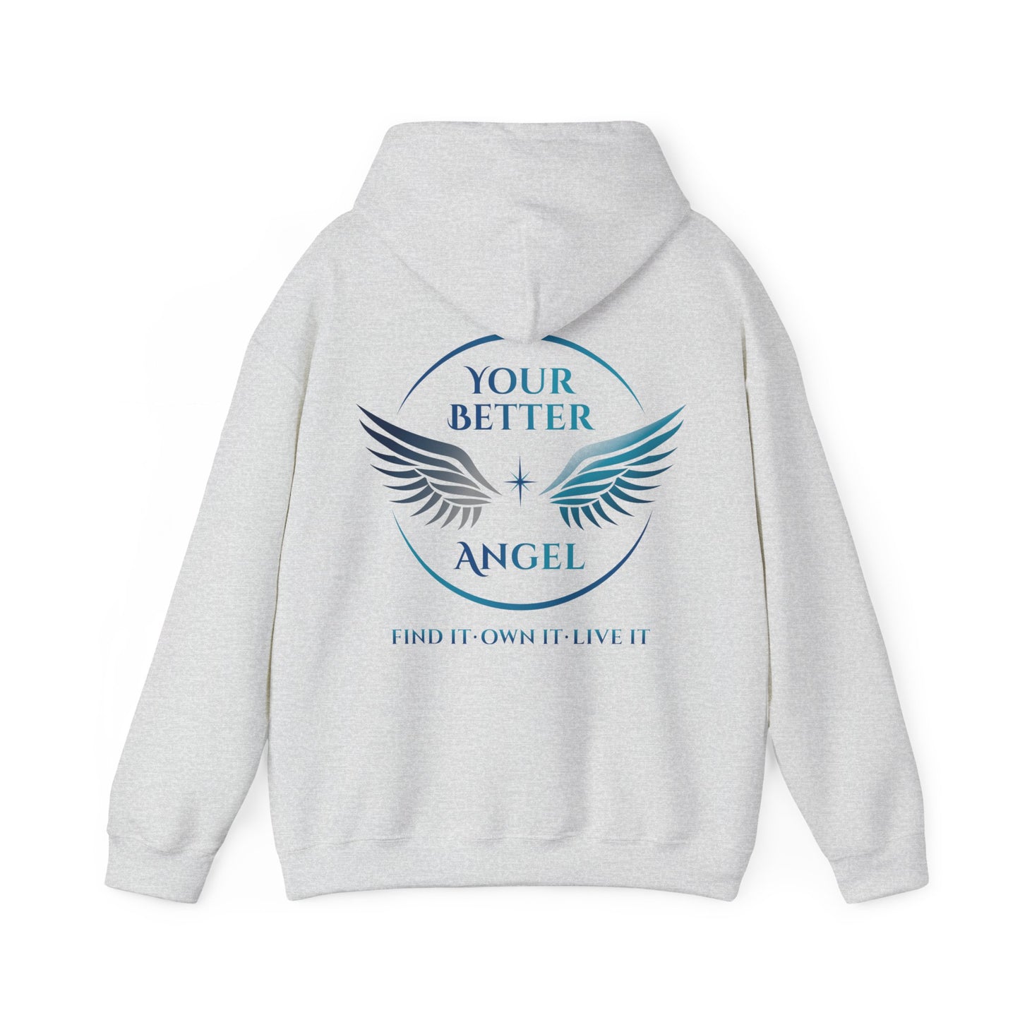 Hoodie | Circle Logo on Back | Unisex | Your Better Angel