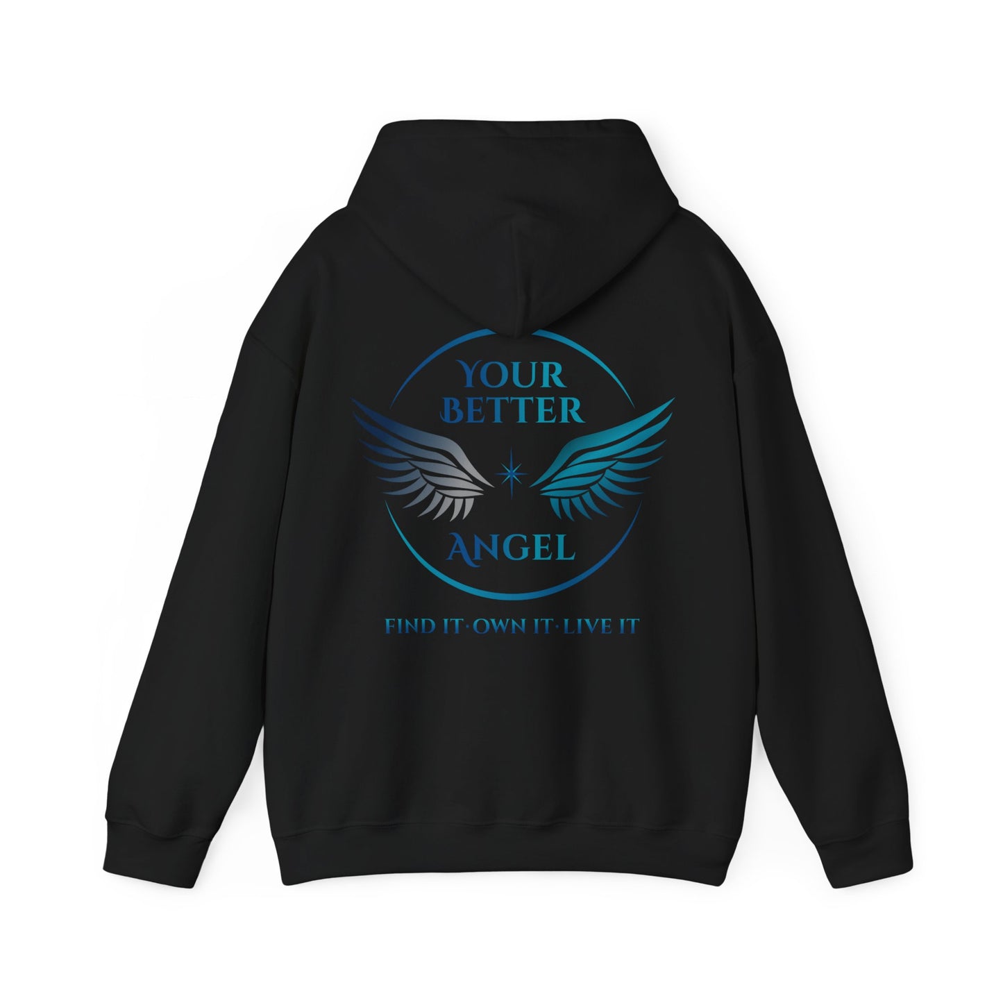 Hoodie | Circle Logo on Back | Unisex | Your Better Angel