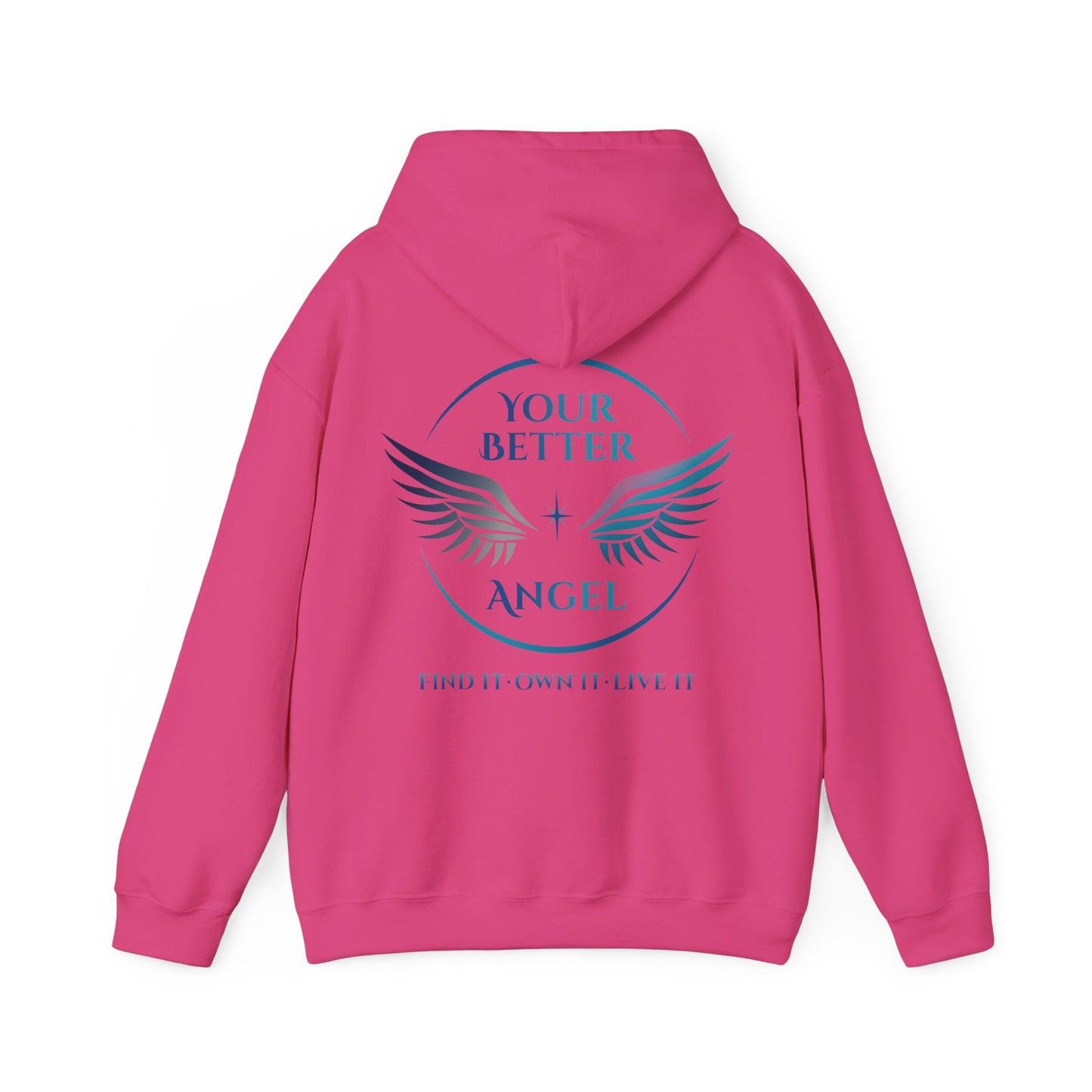 Hoodie | Circle Logo on Back | Unisex | Your Better Angel