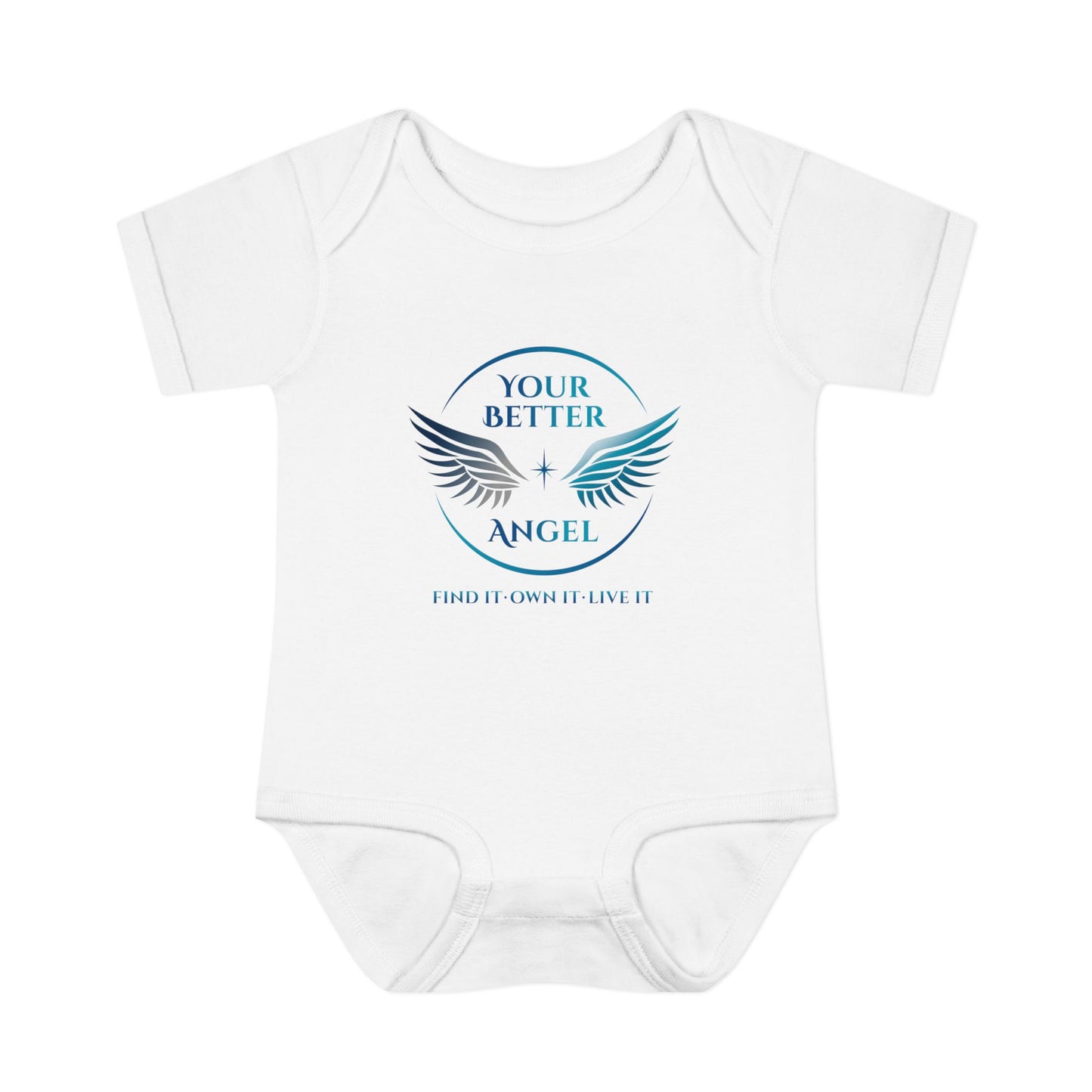 Infant Short Sleeve Bodysuit | Circle Logo on Front | Your Better Angel