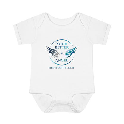 Infant Short Sleeve Bodysuit | Circle Logo on Front | Your Better Angel