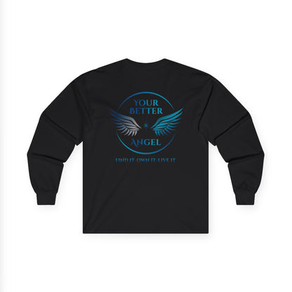 Long Sleeve Tee | Front Logo Top Right - Circle Logo on Back | Unisex | Your Better Angel