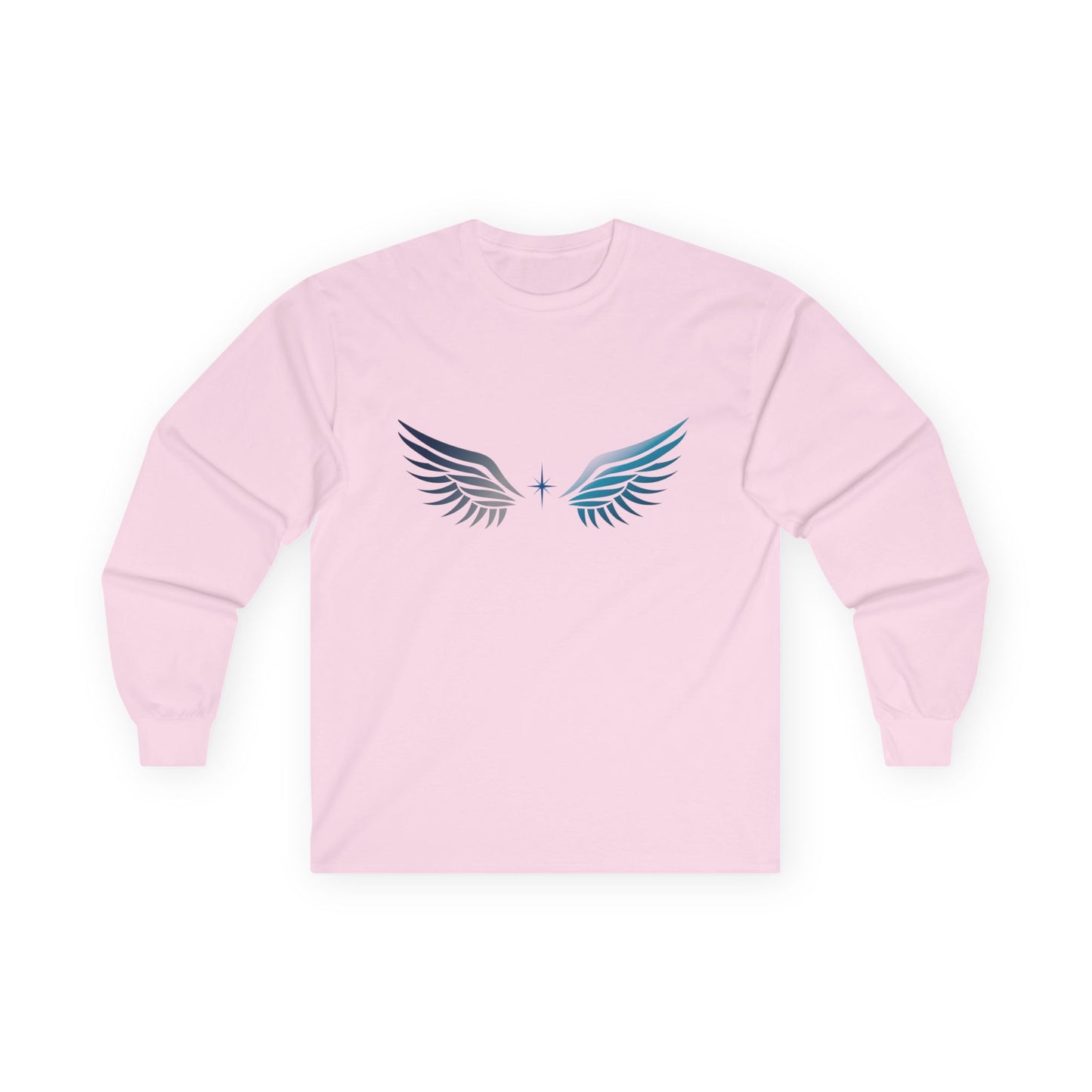 Long Sleeve Tee | Wings on Front, Name and Tagline on Back | Unisex | Your Better Angel