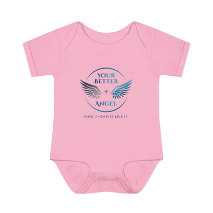 Infant Short Sleeve Bodysuit | Circle Logo on Front | Your Better Angel