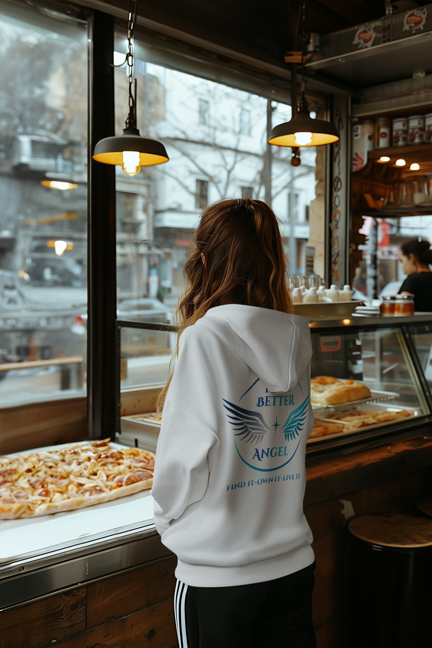 Hoodie | Circle Logo on Back | Unisex |Your Better Angel