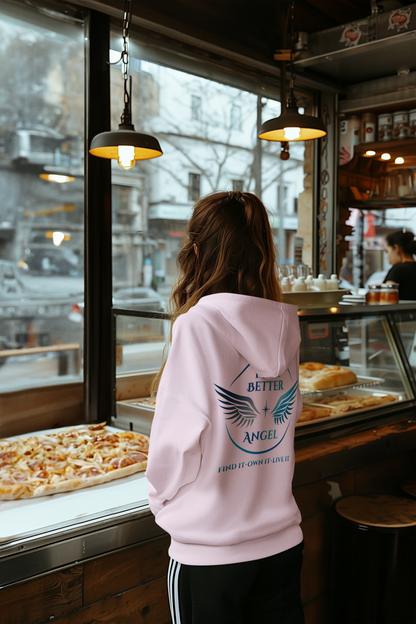 Hoodie | Circle Logo on Back | Unisex |Your Better Angel