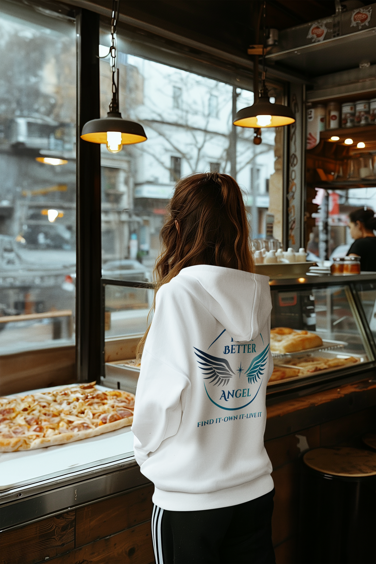 Hoodie | Circle Logo on Back | Unisex |Your Better Angel