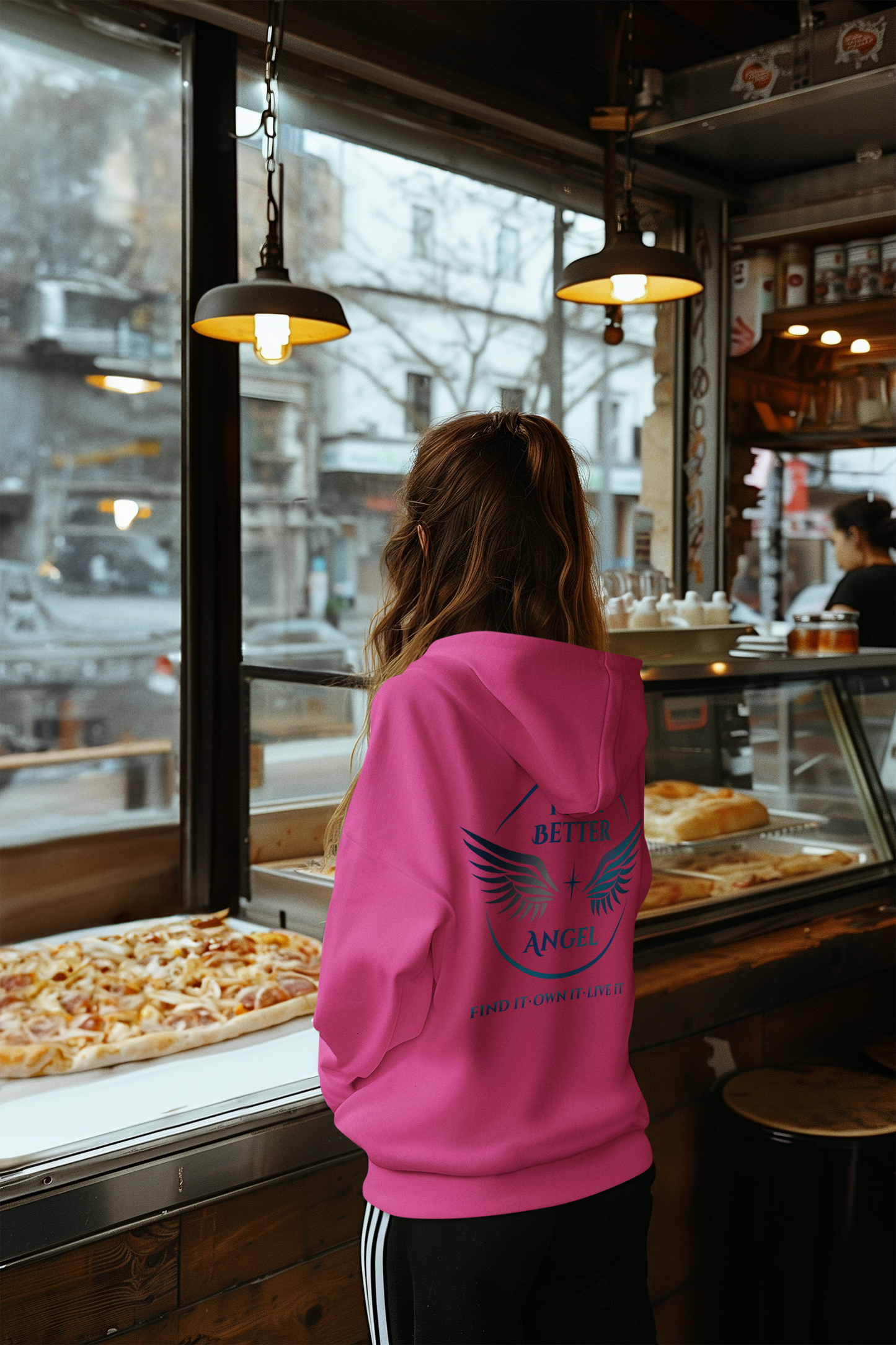 Hoodie | Circle Logo on Back | Unisex |Your Better Angel