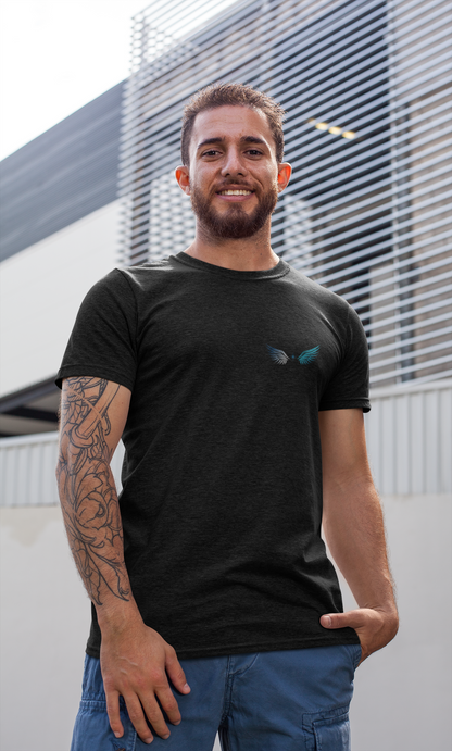 Short Sleeve Tee | Logo Top Right on Front + Circle Logo on Back |  Unisex | Your Better Angel