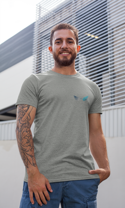 Short Sleeve Tee | Logo Top Right on Front + Circle Logo on Back |  Unisex | Your Better Angel