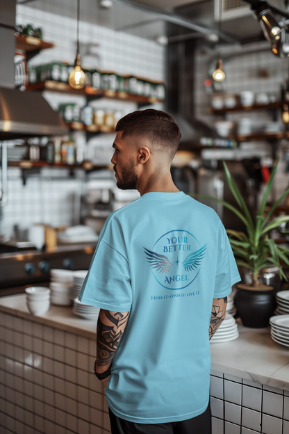 Short Sleeve Tee | Logo Top Right on Front + Circle Logo on Back |  Unisex | Your Better Angel