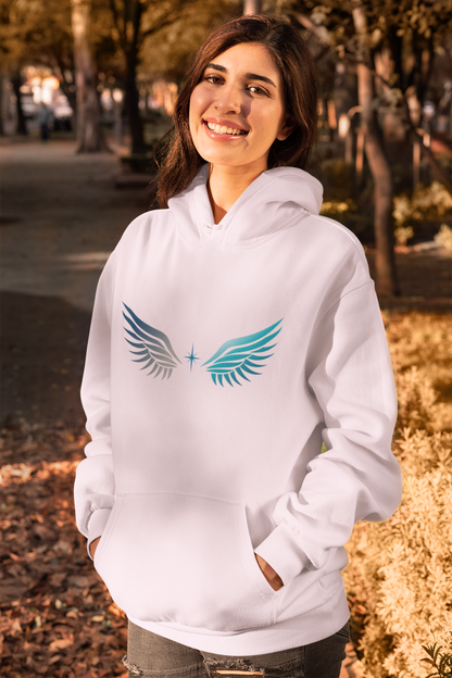 Hoodie | Wings on Front | Unisex | Your Better Angel