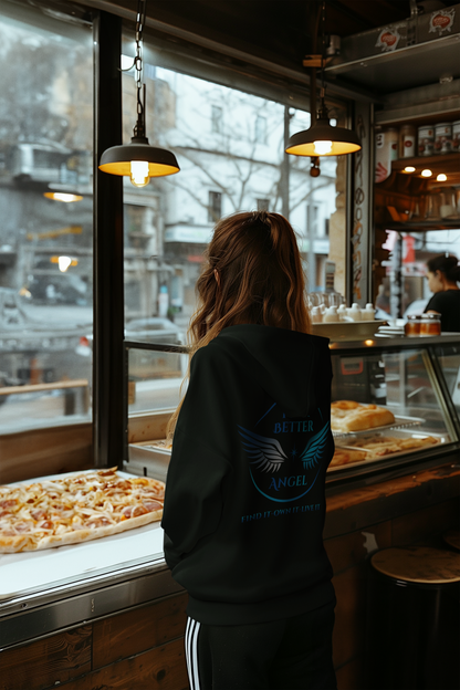 Hoodie | Circle Logo on Back | Unisex | Your Better Angel