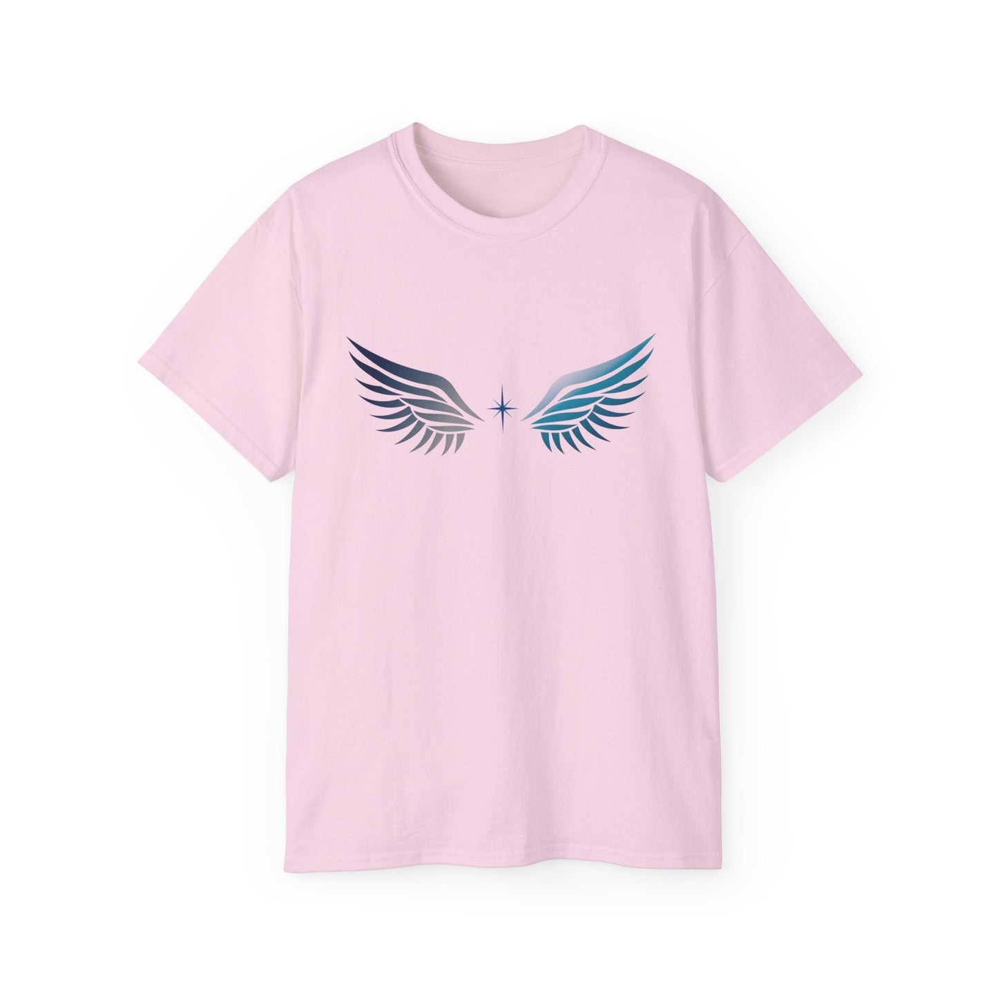Short Sleeve Tee | Angel Wings on Front + Name/Tagline on Back | Unisex | Your Better Angel