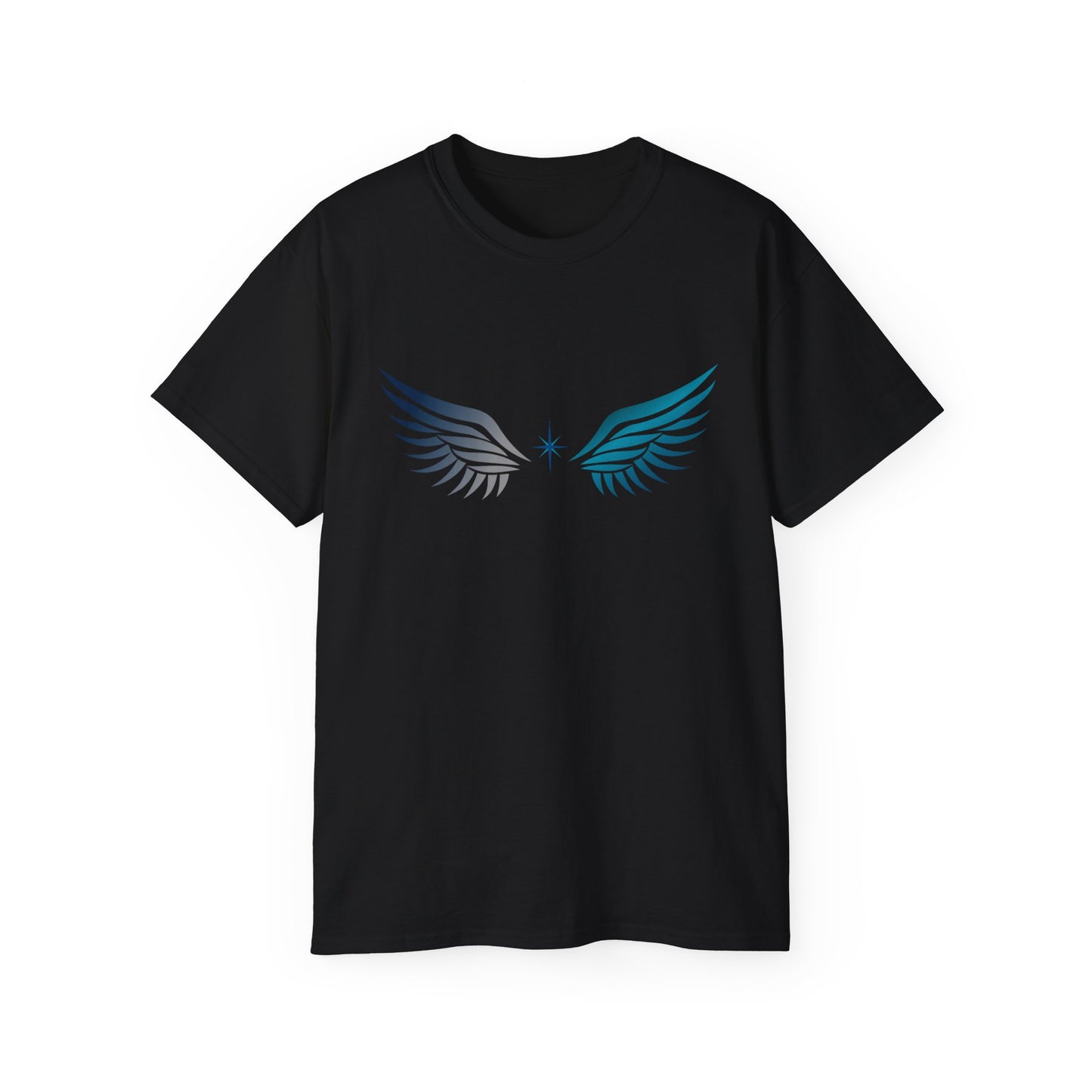 Short Sleeve Tee | Angel Wings on Front + Name/Tagline on Back | Unisex | Your Better Angel