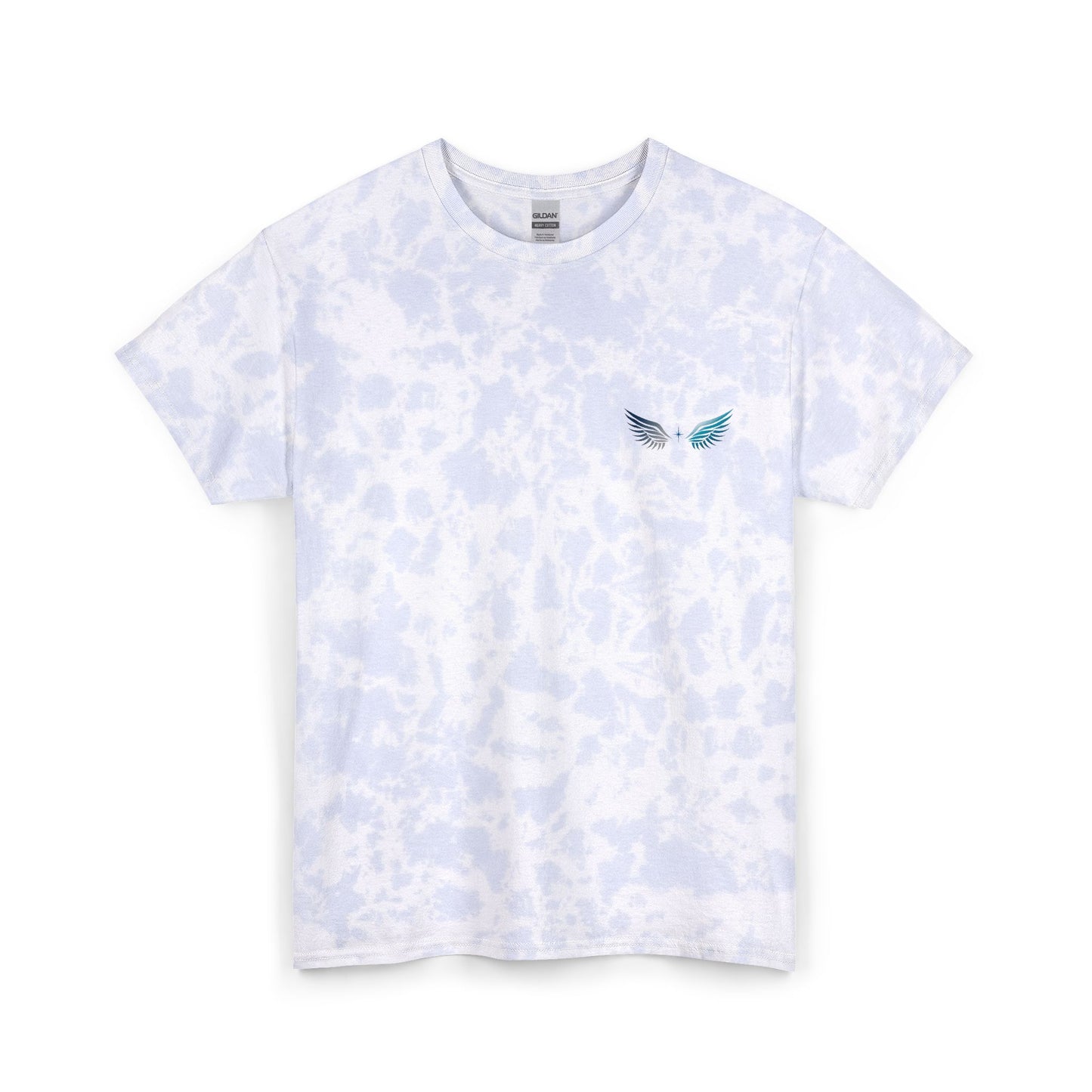 Tie-Dye "Eyes of the World" Short Sleeve | Logo Top Right on Front + Circle Logo on Back | Your Better Angel