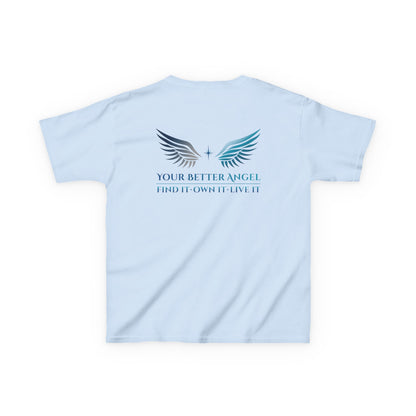 Youth Tee | Wings w/ Tagline on Back | Your Better Angel