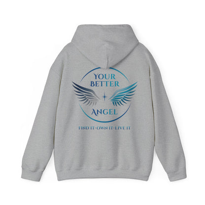 Hoodie | Circle Logo on Back | Unisex | Your Better Angel