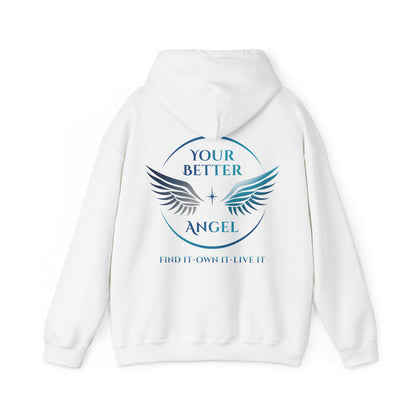 Hoodie | Circle Logo on Back | Unisex | Your Better Angel