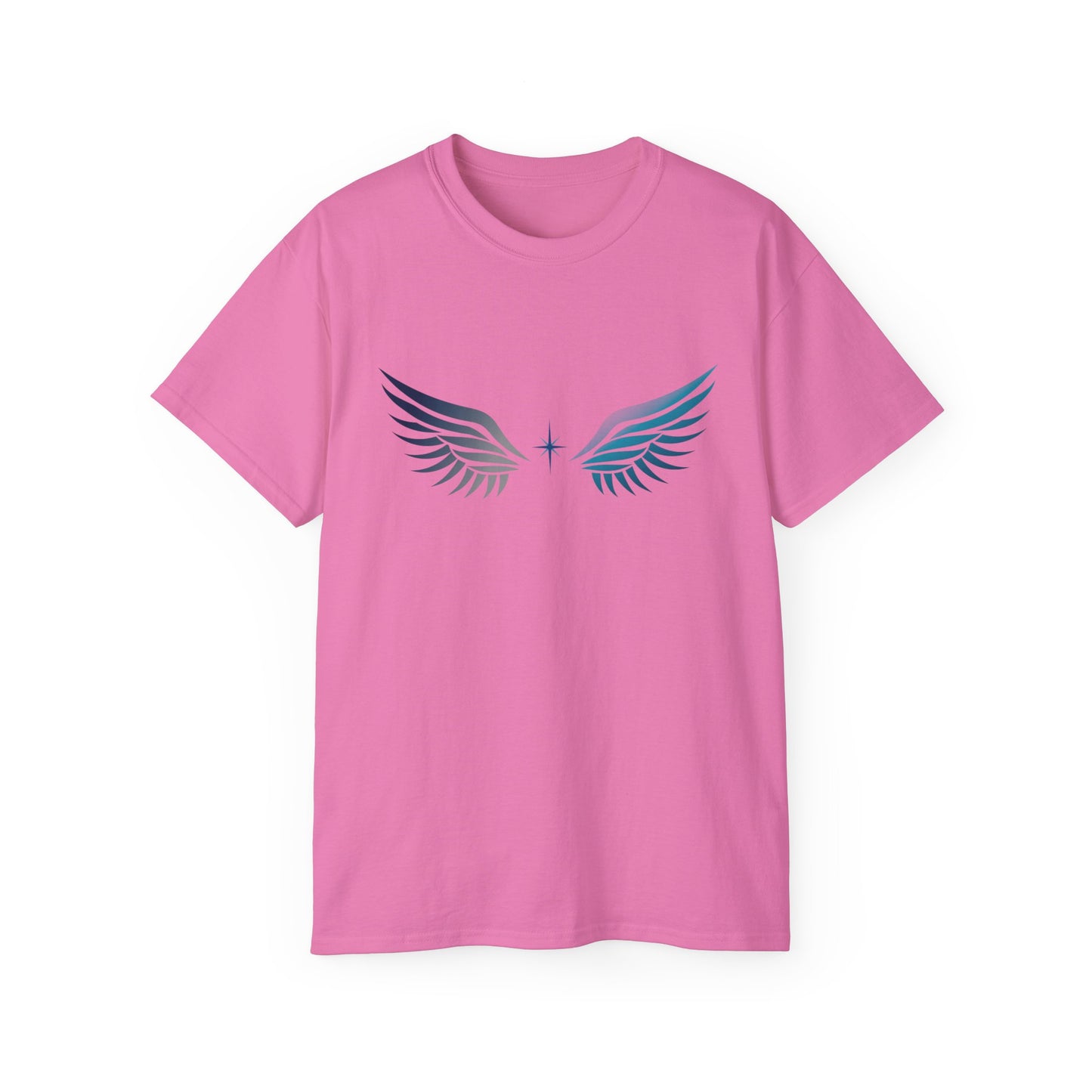 Short Sleeve Tee | Angel Wings on Front + Name/Tagline on Back | Unisex | Your Better Angel