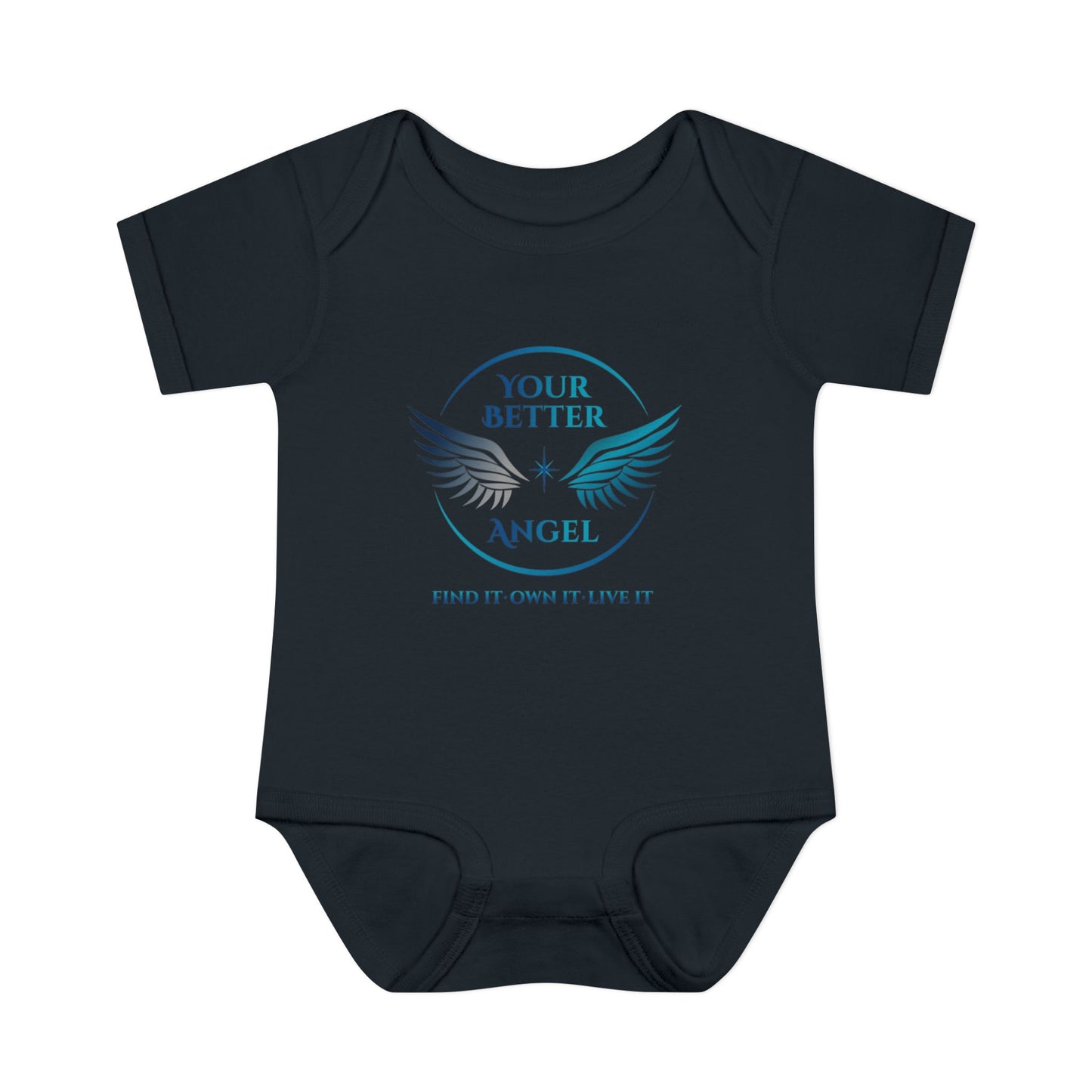 Infant Short Sleeve Bodysuit | Circle Logo on Front | Your Better Angel