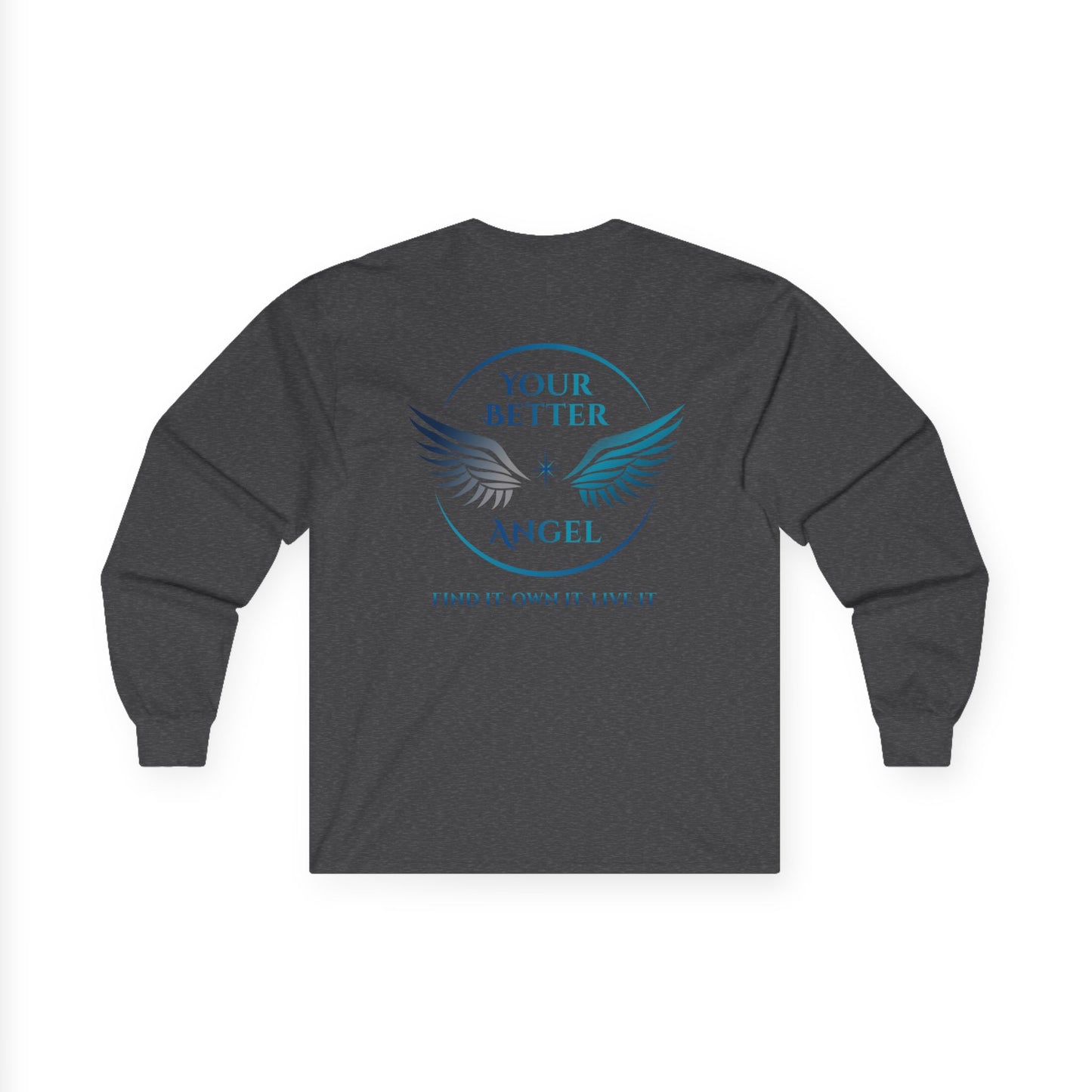 Long Sleeve Tee | Front Logo Top Right - Circle Logo on Back | Unisex | Your Better Angel