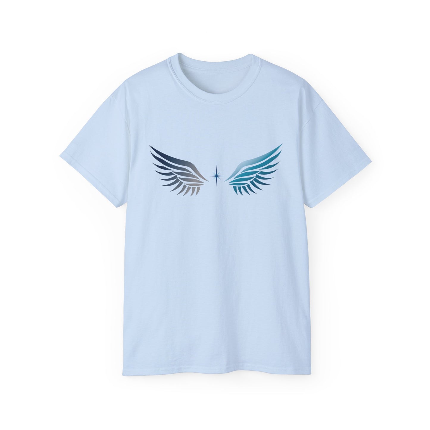 Short Sleeve Tee | Angel Wings on Front + Name/Tagline on Back | Unisex | Your Better Angel