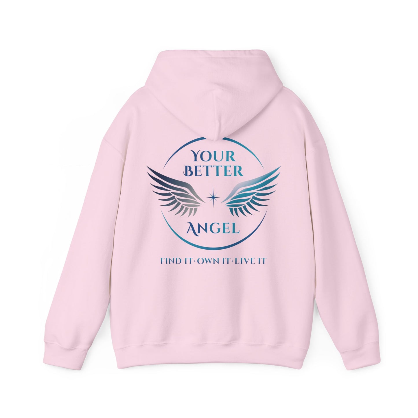 Hoodie | Circle Logo on Back | Unisex | Your Better Angel