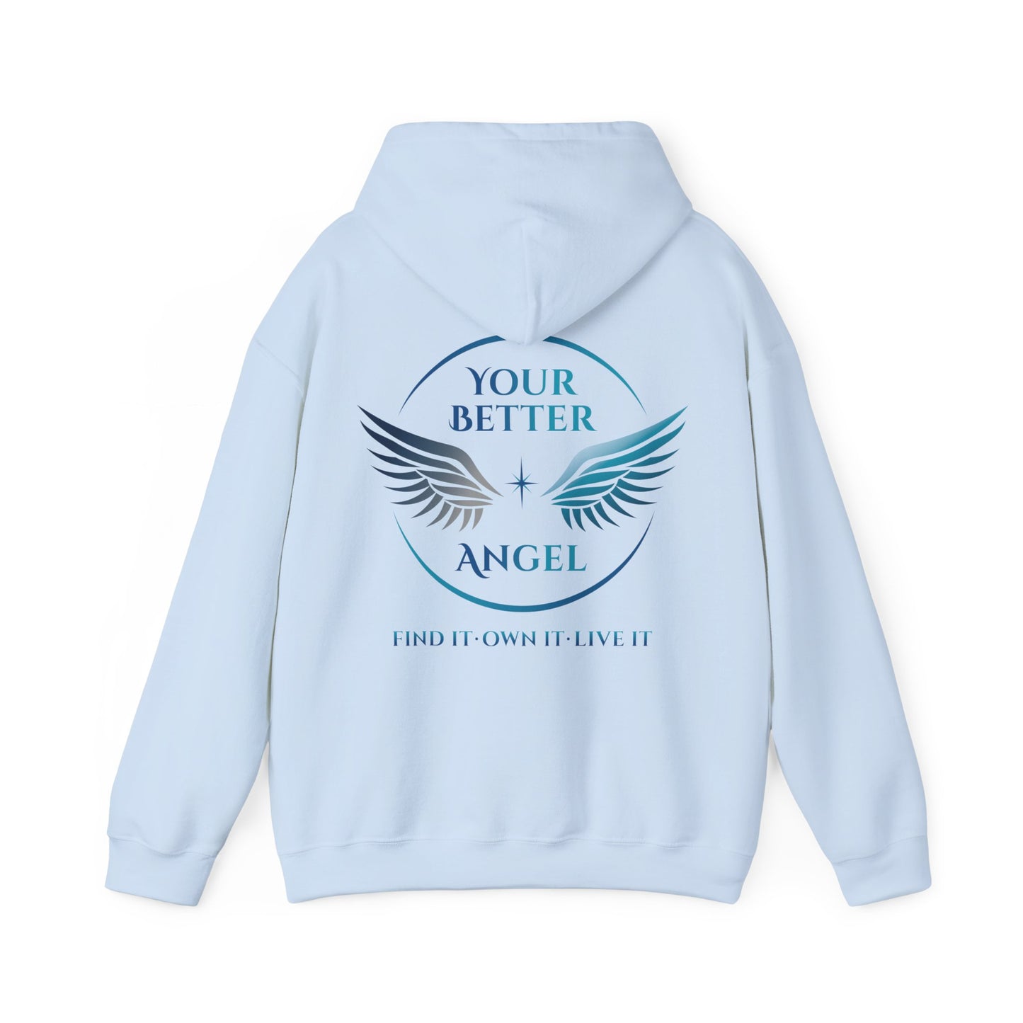 Hoodie | Circle Logo on Back | Unisex | Your Better Angel