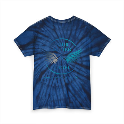 Tie-Dye "Eyes of the World" Short Sleeve | Logo Top Right on Front + Circle Logo on Back | Your Better Angel